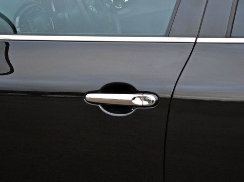 Chrome Door Handle Trim Set Covers W/O Keyless Entry To Fit Nissan Juke (2010+)