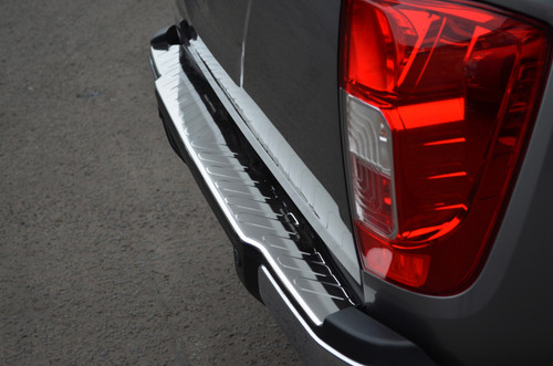 Chrome Bumper Sill Protector Trim Cover To Fit Nissan Navara NP300 (2015+)