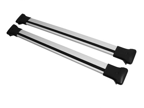 Alu Cross Bar Rail Set To Fit Roof Side Bars To Fit Volkswagen Amarok (2010+)