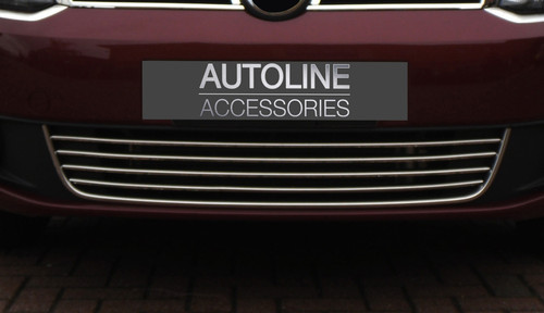 Chrome Bumper Grille Accent Trims Painted Bumper To Fit Volkswagen Caddy 10-15