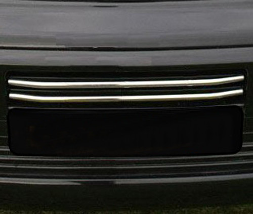 Chrome 2Pc Lower Grille Trim Cover To Fit Volkswagen T5 Transporter (2003-09)