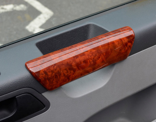 Walnut Inner Door Handle Trim Covers To Fit Volkswagen T5 Transporter (03-15)