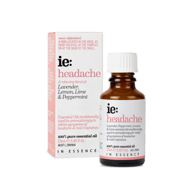 ie: Headache Essential Oil Blend 25mL