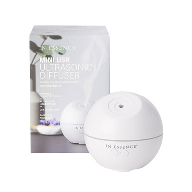White USB Mini Ultrasonic Diffuser