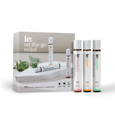 ie: Essential Oil Roll Ons - On The Go Relief