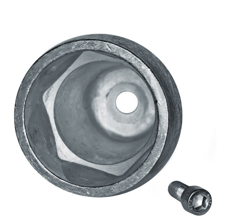 Zinc Propeller Shaft Nut Anodes All Marine Spares Pty Ltd