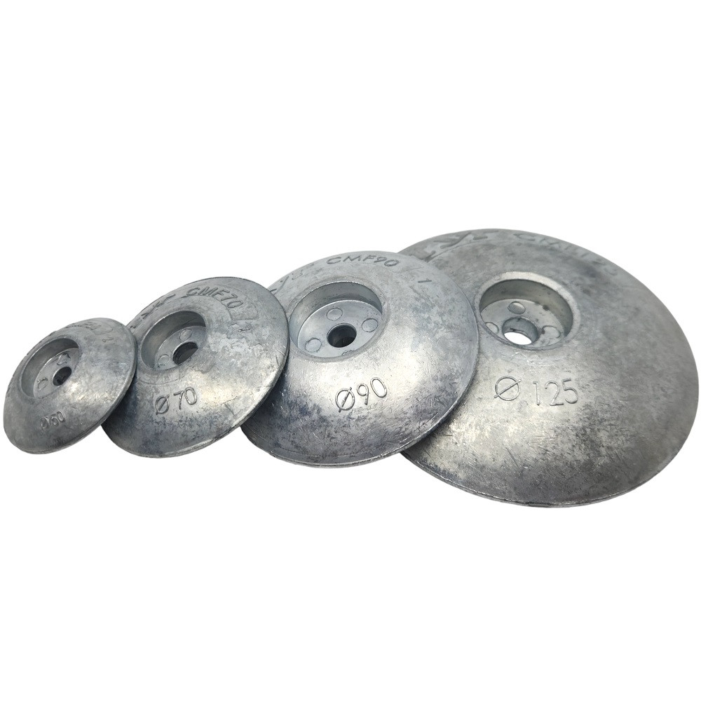 Zinc Rudder Disc Anodes - All Marine Spares Pty Ltd