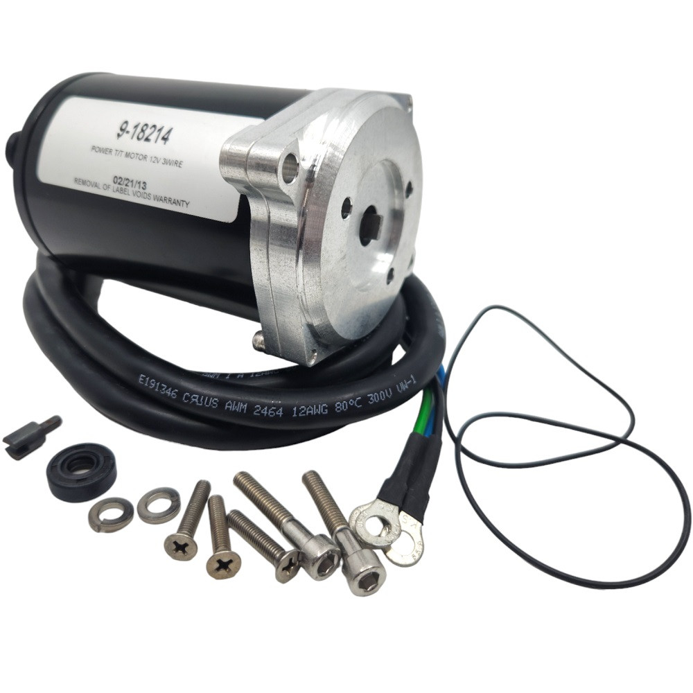 thumbnail image 2 of Rareelectrical Tilt Trim Motor – Fits Mercury Outboard 140HP To 210HP – Replaces 18-6757 2 of 5