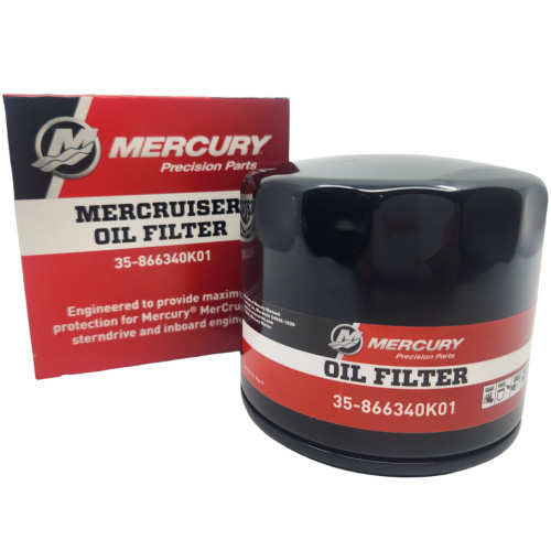 35-866340K01 - Mercruiser Remote Spin On Oil Filter