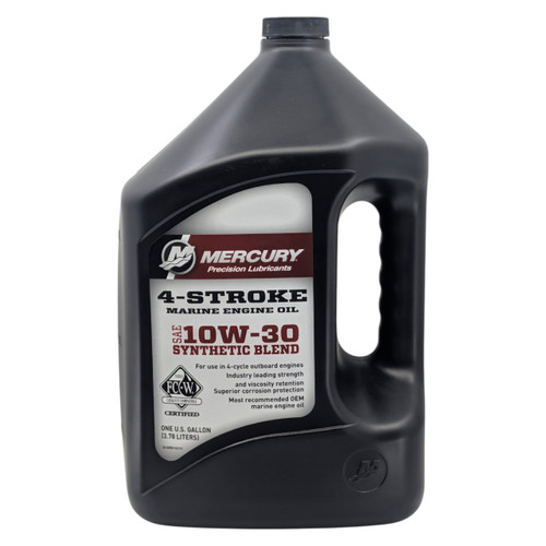 8M0142151 - Mercury 10w30 Semi Synthetic Engine Oil 3.78L