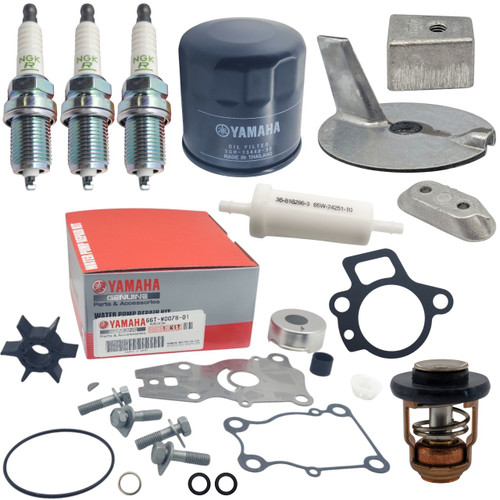 Yamaha F40BET F40BMHD F40BWHD F40BWHT Genuine Service Kit
