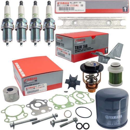 Yamaha F80BET, F80L, F80X Genuine Service Kit