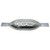 CM3-93-15S - Oval Anode With 295mm Strap Zinc 208 x 76 x 38mm