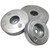 Heavy Duty Round Plate Zinc Rudder Anode