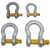 Screw Pin HDG Bow Type Shackles