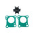 9-48701 - Aftermarket Honda 06192-ZV4-000 Water Pump Service Kit