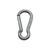 555B00PP0KK - Kong Stainless Steel Carabiner Straight Gate