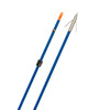 Fin-Finder Raider Pro Bowfishing Arrow W/ Big Head Point (Blue)