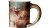 Wild Wings Autumn Mist Elk Sculpted Mug