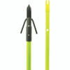 Muzzy Classic Fish Arrow Chartreuse with Gar Point