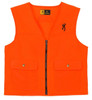 Browning Youth Blaze Orange Safety Vest