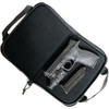 GPS Memory Foam Pistol Case Green and Black