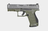 Walther PDP Compact Optic Ready 9mm Two-Tone Green Semi Automatic Pistol