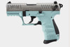 Walther P22Q 22 LR. Angel Blue Semi Automatic Pistol