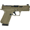 Shadow Systems MR920 Elite Slide Optic FDE 9mm 4.5" Semi Automatic Pistol with Unthreaded Barrel