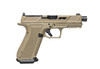 Shadow Systems XR920 Elite Slide Optic FDE 9mm Semi Automatic Pistol with Threaded Barrel
