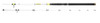 Daiwa Beef Kitty 9' 2 Piece MH Catfish Spinning Rod