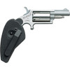 NAA 22MCHG Mini-Revolver Combo 22 LR/22 WMR Stainless 1.63 in. 5rd. Holster Grip