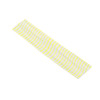 October Mountain VIBE String Silencers White/Neon Yellow 2 pk.