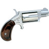 NAA 22MSC Mini-Revolver Combo 22 LR/.22 WMR Matte Stainless/Wood 1.13 in. 5 rd.