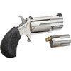 NAA Pug Revolver Combo 22 LR/22 WMR Stainless/Black 1 in 5 rd XS Tritium