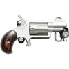 NAA Mini-Revolver w/ Belt Buckle 22 LR Stainless/Matte Wood 1.13 in. 5 rd.