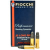Fiocchi Shooting Dynamics Rifle Ammo 22 LR 40 gr. Lead Round Nose 50 rd.
