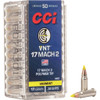 CCI Varmint VNT Rimfire Ammo 17 MACH 2 17 gr. VNT 50 rd.