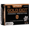 Speer Gold Dot Handgun Ammo 40 S&W 180 gr. HP 20 rd.