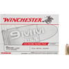 Winchester USA Pistol Ammo 9mm 115 gr. FMJ 200 rd.
