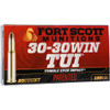 Fort Scott Munitions Rifle Ammo 30-30 Win. 130 gr. TUI 20 rd.