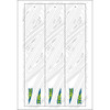 TAC Vanes Arrow Specific Wraps White Size A 3.625 13 pk.