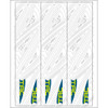 TAC Vanes Arrow Specific Wraps White Size H 5.5 13 pk.