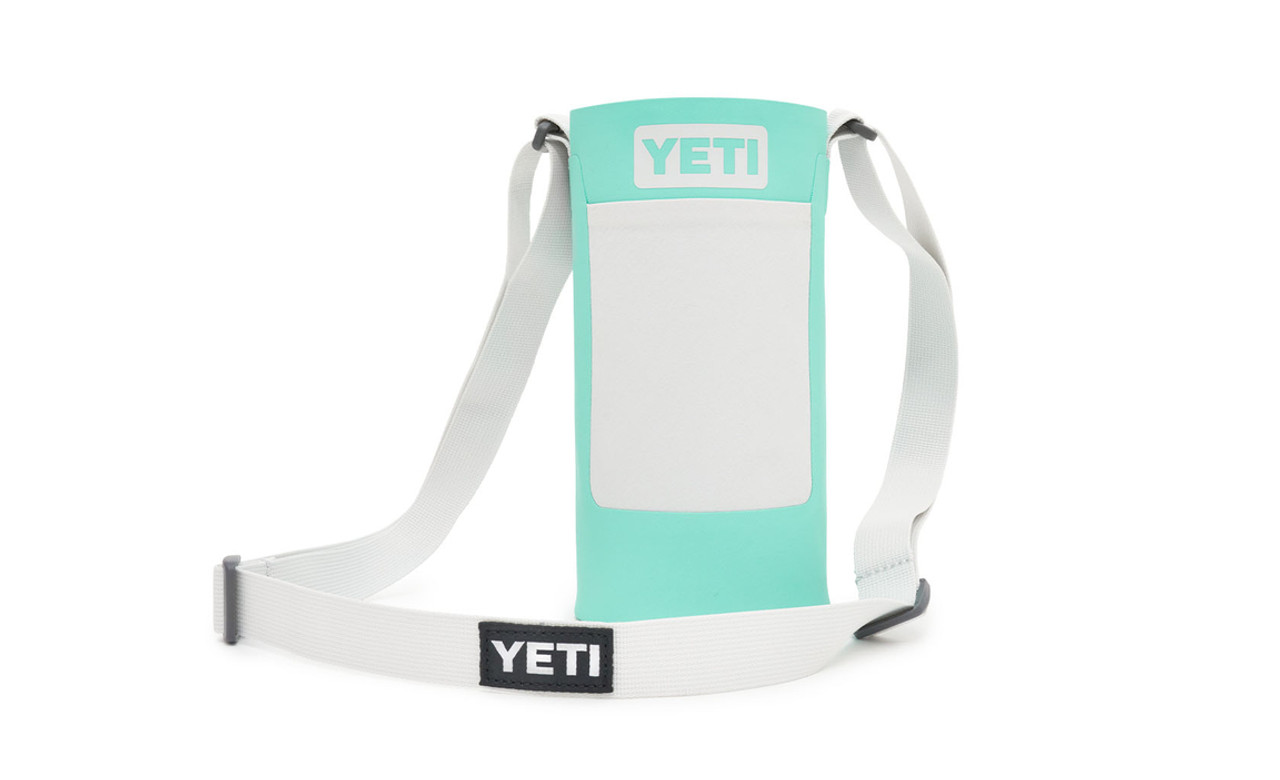 Yeti Rambler Aquifer Blue Large Bottle Sling - Kinsey's Outdoors