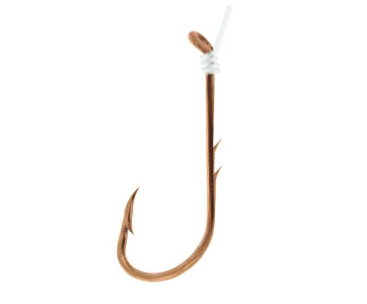 Eagle Claw Lake & Stream Snelled Hook Size 8 6pk - Kinsey's Outdoors