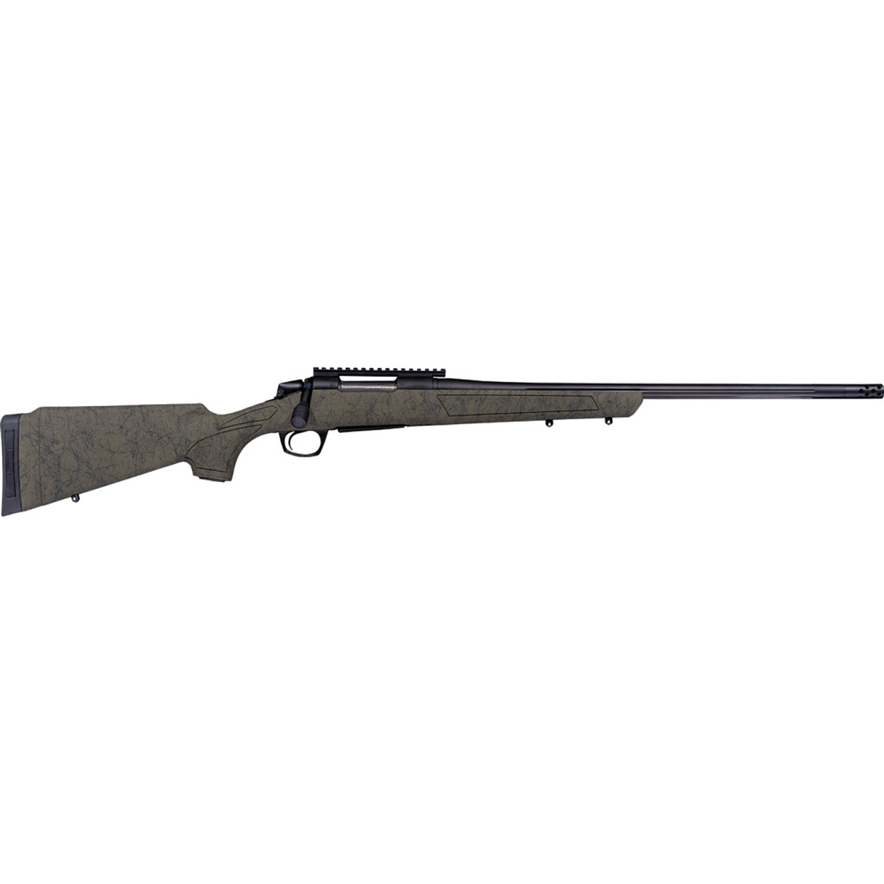 CVA Cascade XT Rifle 300 Win Mag. 24 in. OD Green w/ Black Web RH