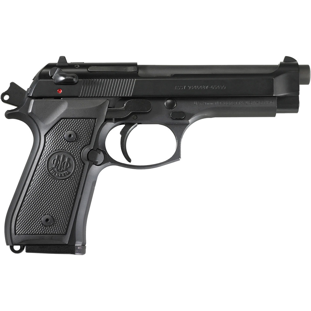 Beretta M9 Commerical Pistol 9mm Luger 15+1 Black Aluminum 4.9 in.