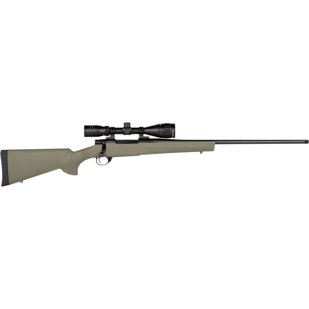Howa M1500 Hogue GamePro 2 Rifle 7mm Rem Mag 24 in. Green Scope Package