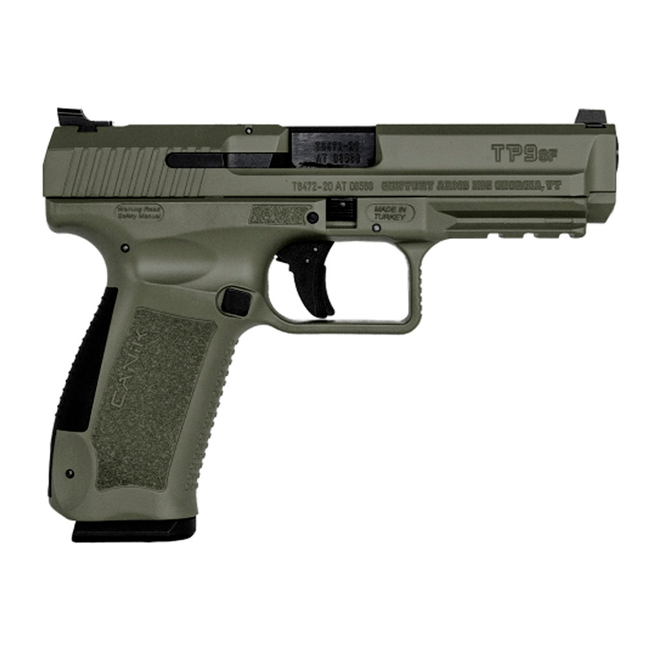 Canik TP9SF Pistol 9mm 4.46 in. FDE 10 rd.