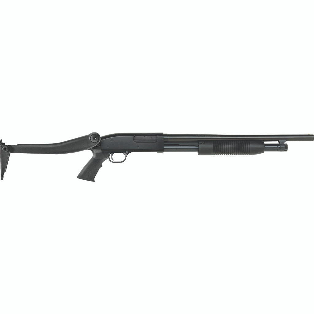 Maverick 88 Security Shotgun 12 ga. 18.5 in. Synthetic Black 3in Top Folding RH